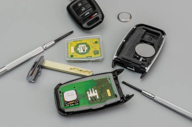 Reparo de placa eletrônica de chave de carro
